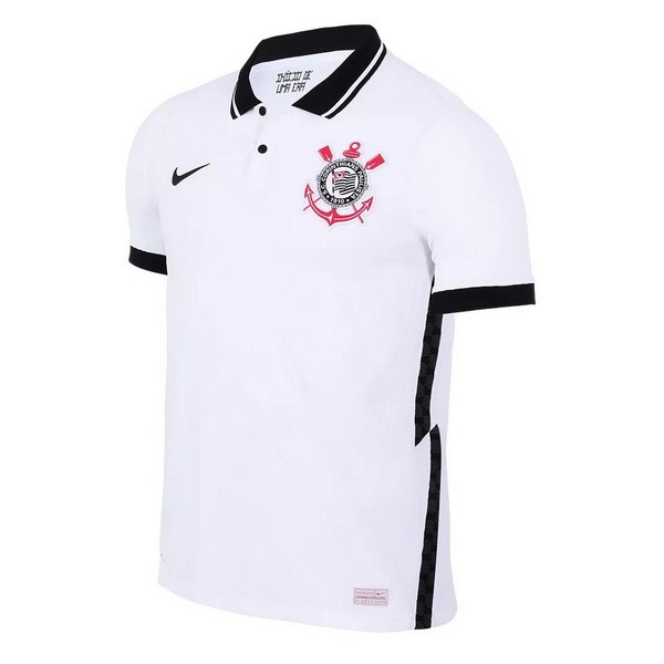 Tailandia Camiseta Corinthians Paulista 1ª 2020-2021 Blanco